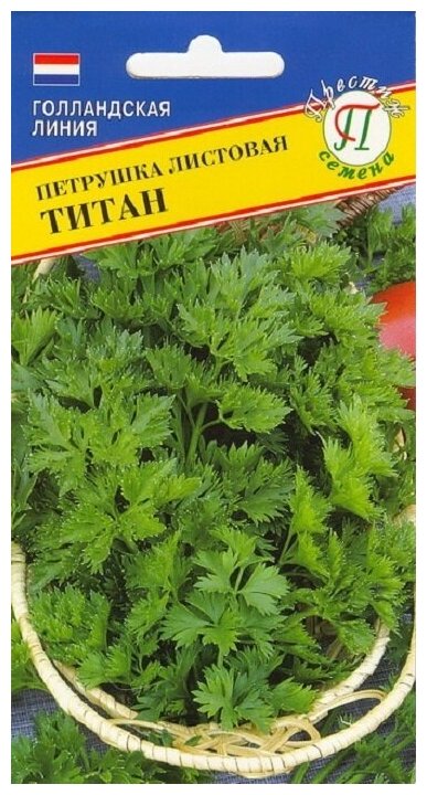 Семена петрушки листовой Титан (РС-1), 1 гр, Престиж 3 пакета