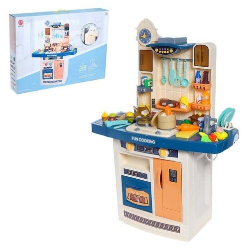 Игровой набор «Кухня шеф-повара», с аксессуарами, свет, звук, бежит вода из крана игровой набор кухня ls0205k мой маленький шеф в коробке