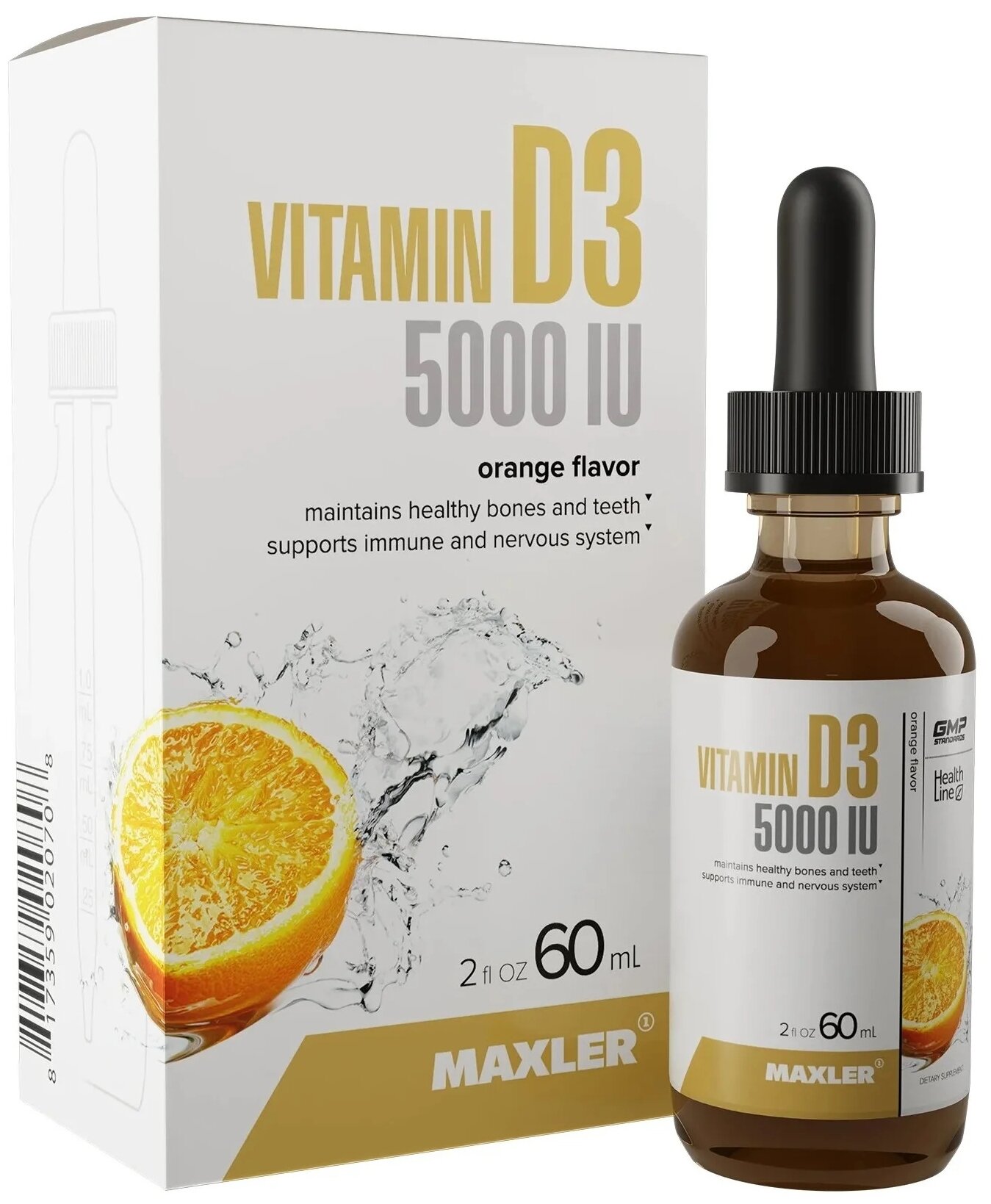 MAXLER Vitamin D3 фл.