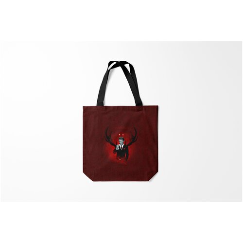 фото Сумка-шоппер / 40х40 см / сериалы / разное hannibal burnettie