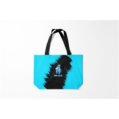 фото Сумка-шоппер / 46х35 см / геймерам / among us impostor/maradona burnettie