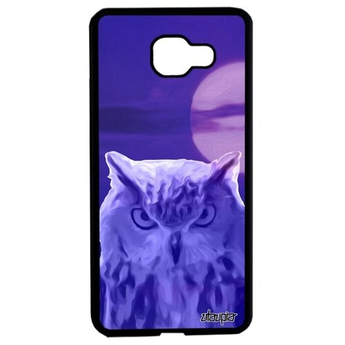 фото Красивый чехол на смартфон // galaxy a5 2016 // "сова" совушка ночной, utaupia, голубой