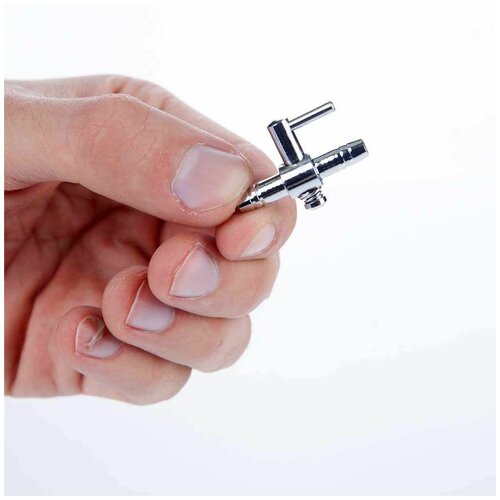 Аквариумный регулятор потока воздуха к распылителю компрессора в аквариуме 1 шт кран медный хромированный 20000₽