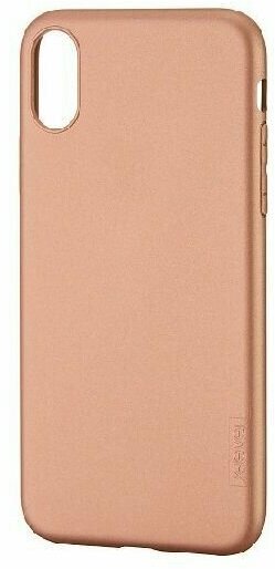 Чехол силиконовый Guardian для Apple Iphone XS Max, золотой