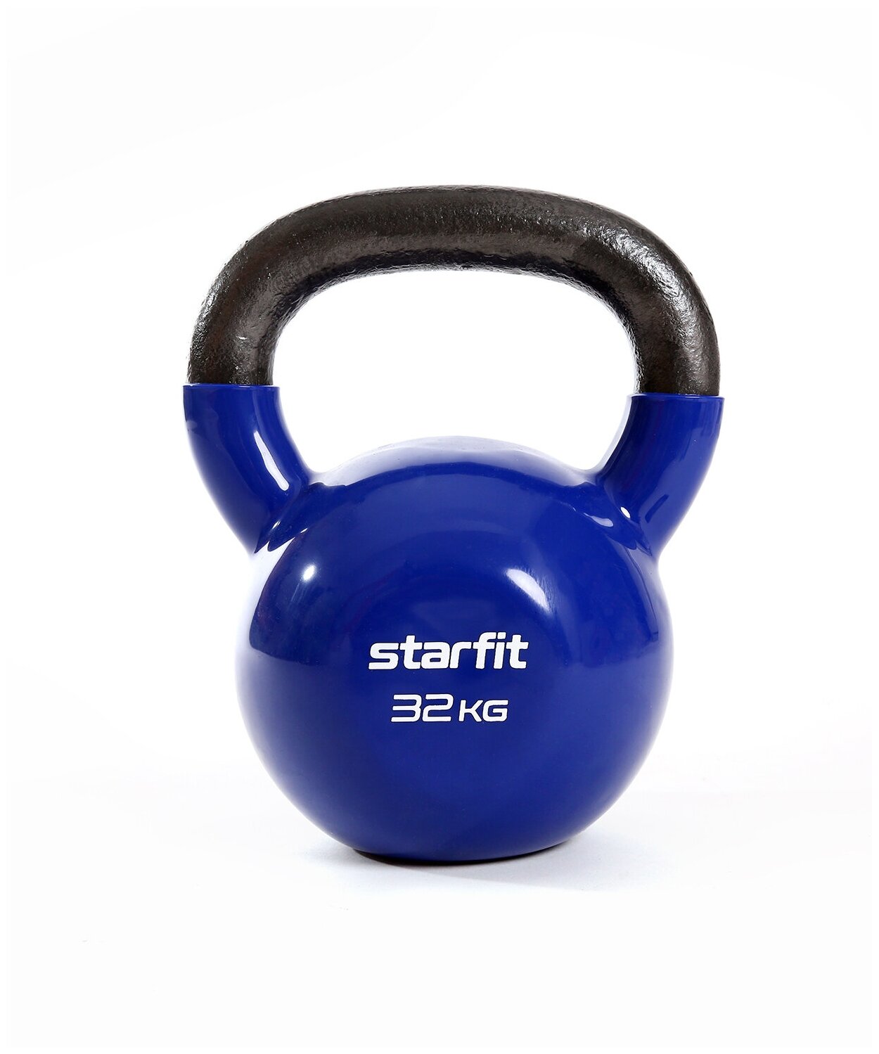 Гиря виниловая Starfit Db-401, 32 кг, темно-синий