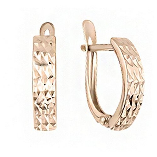 Серьги The Jeweller, красное золото, 585 проба