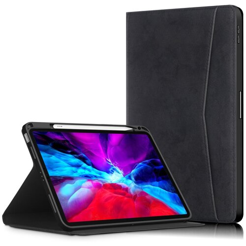фото Чехол-обложка mypads для ipad air 4 10.9 (2020) - a2316, a2324, a2325, a2072 из качественной импортной эко-кожи черный