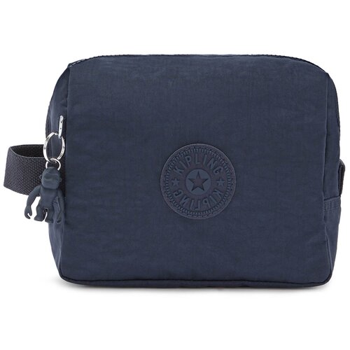 Косметичка Kipling, 10х17х22.5 см, синий kipling косметичка k1326596v creativity l large purse 96v blue bleu 2