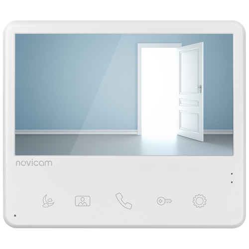монитор видеодомофона novicam unit 4 серый Видеодомофон для квартиры, дома и офиса Novicam UNIT 7