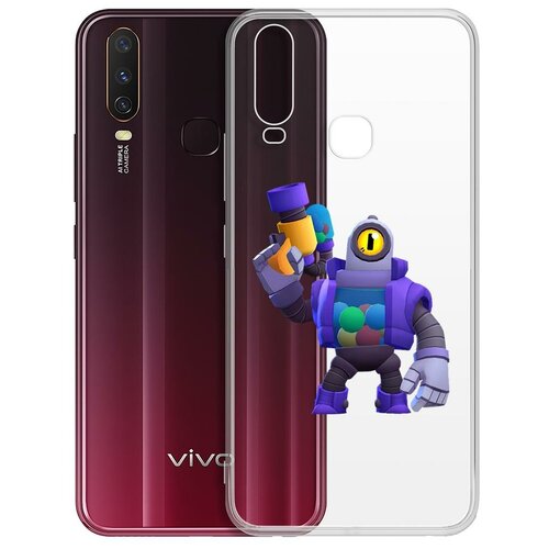 фото Чехол-накладка clear case brawl stars-рико для vivo y11/y12/y17 krutoff group