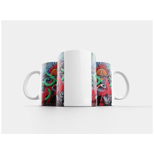 фото Кружка "граффити, уличное искусство, городское искусство" 320 мл lotsprints