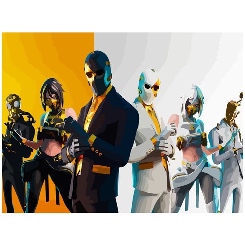 Картина по номерам на холсте Игра Fortnite Фортнайт 5603 40x30 картина по номерам на холсте игра fortnite 5369 40x30