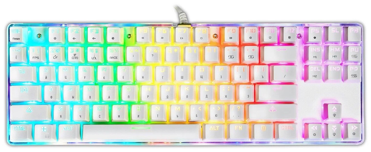 Клавиатура Motospeed K87S RGB Red Switch (русская раскладка)