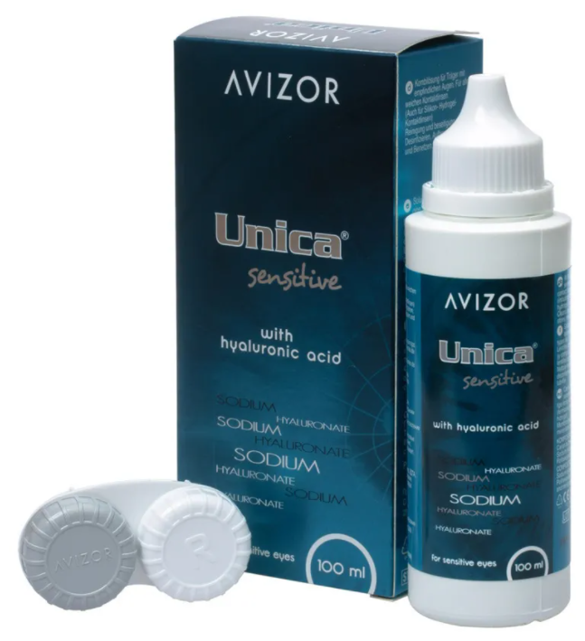 Раствор Avizor International Unica Sensitive 100 мл + контейнер