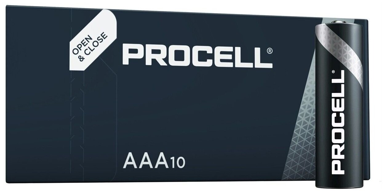 AAA Батарейка DURACELL Procell LR03-10BL MN2400, 10 шт. - фото №5