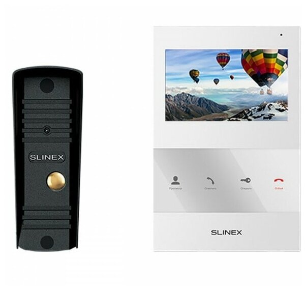 SQ-04M + ML-16HR комплект видеодомофона Slinex