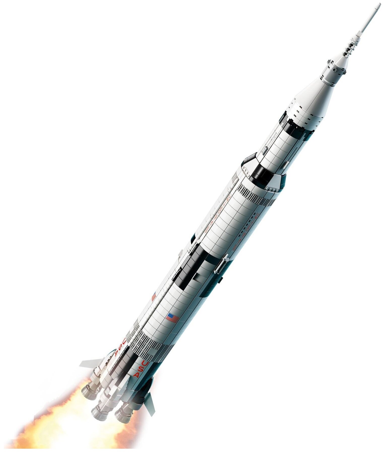 Конструктор LEGO IDEAS @Ракетно-космическая система NASA "Сатурн-5 - Апполон" 92176 - фото №10