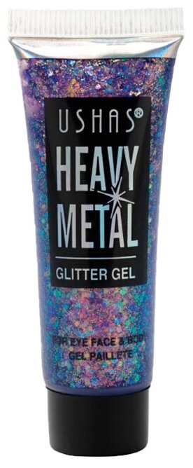 Ushas Глиттер Heavy Metal, 20 г