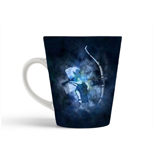 фото Кружка-латте coolpodarok знаки зодиака стрелец созвездия звёзды