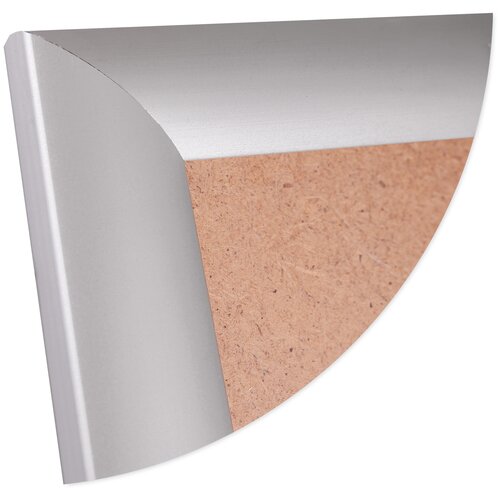 Фоторамка Нельсон 60x80 серебро 25мм алюминий-клик ПК-25