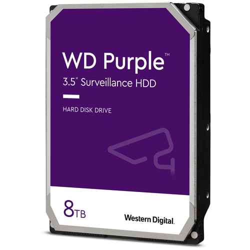 Жесткий диск Western Digital WD Purple 8 ТБ WD82PURZ жесткий диск western digital wd purple 5 тб wd50purx