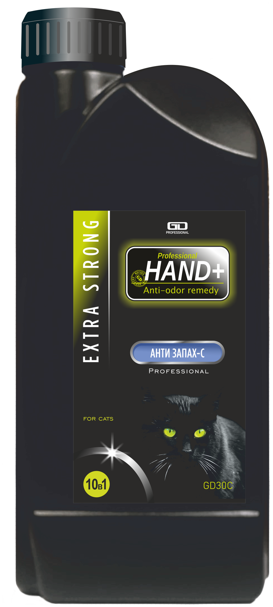 Анти запах-с Для кошек EXTRA STRONG. HAND+ Professional, флакон 1 кг