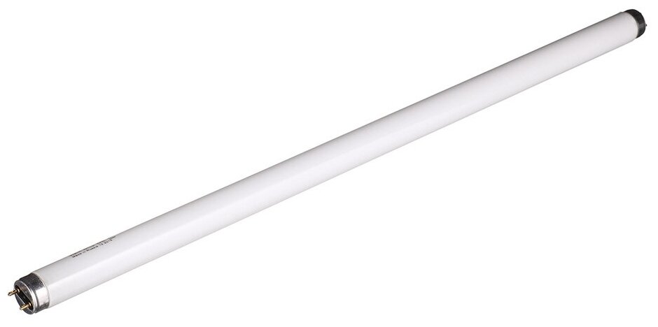 фото Лампа люминесцентная Osram 18 Вт G13 трубка T8 3000 К теплый свет 590 мм