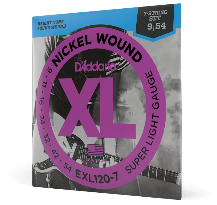 D ADDARIO EXL120 7 Струны для электрогитары