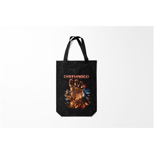фото Сумка-шоппер / 31х42 см / рок / disturbed burnettie