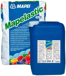 Гидроизоляция цементная эластичная мапеи MAPEI MAPELASTIC (Комплект А+В)