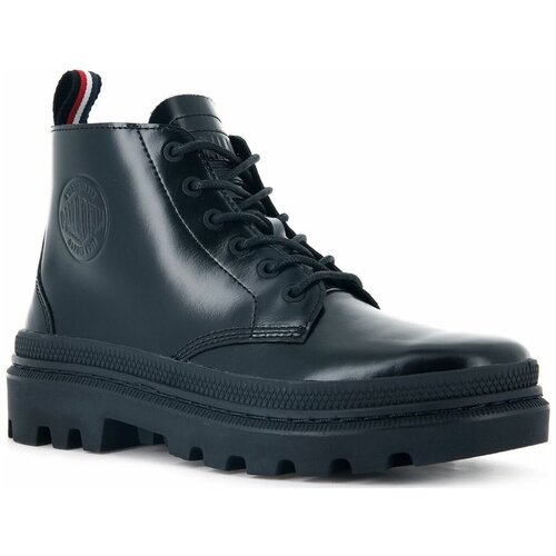 Ботинки Palladium, размер 37, черный ботинки из кожи pallatrooper officer 38 черный