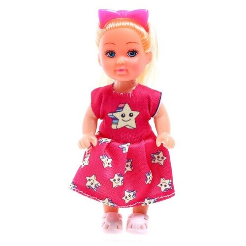 Купить Кукла малышка «Анечка» в платье, микс, нет бренда
