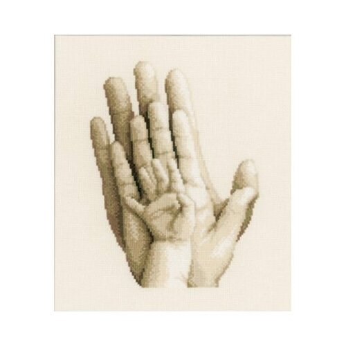 фото Набор для вышивания vervaco "руки" 25x20 см