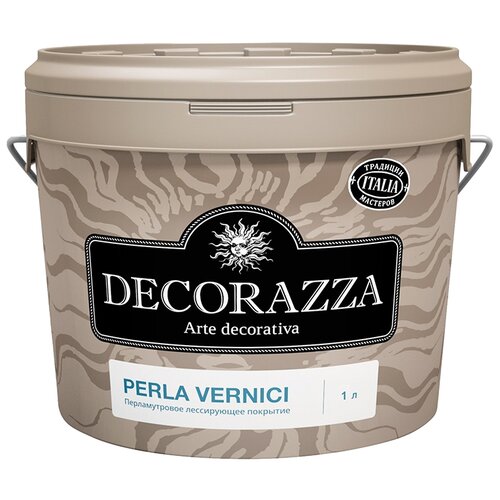 Decorazza Perla Vernici золото, глянцевая, 1 кг, 1 л