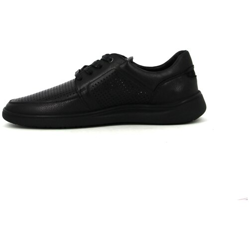 П/ботинки мужские, Ampere, размер 42, черный, натуральная кожа