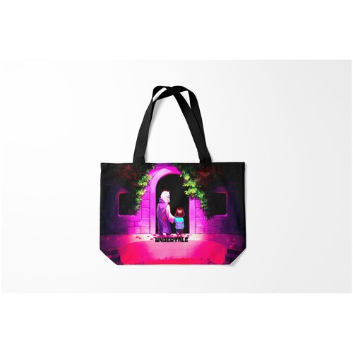 фото Сумка-шоппер / 46х35 см / геймерам / undertale burnettie