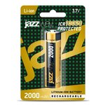 Акк. JAZZway 18650 2000 мАч с защитой BL-1, цена за 1 шт. - изображение