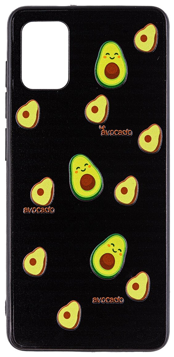 Чехол дизайнерский для Samsung Galaxy A51. Малыши авокадо.