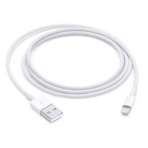 Кабель Apple Lightning - USB Cable (1 m), бел, MQUE2ZM/A+MXLY2ZM/A+MD818ZM/A