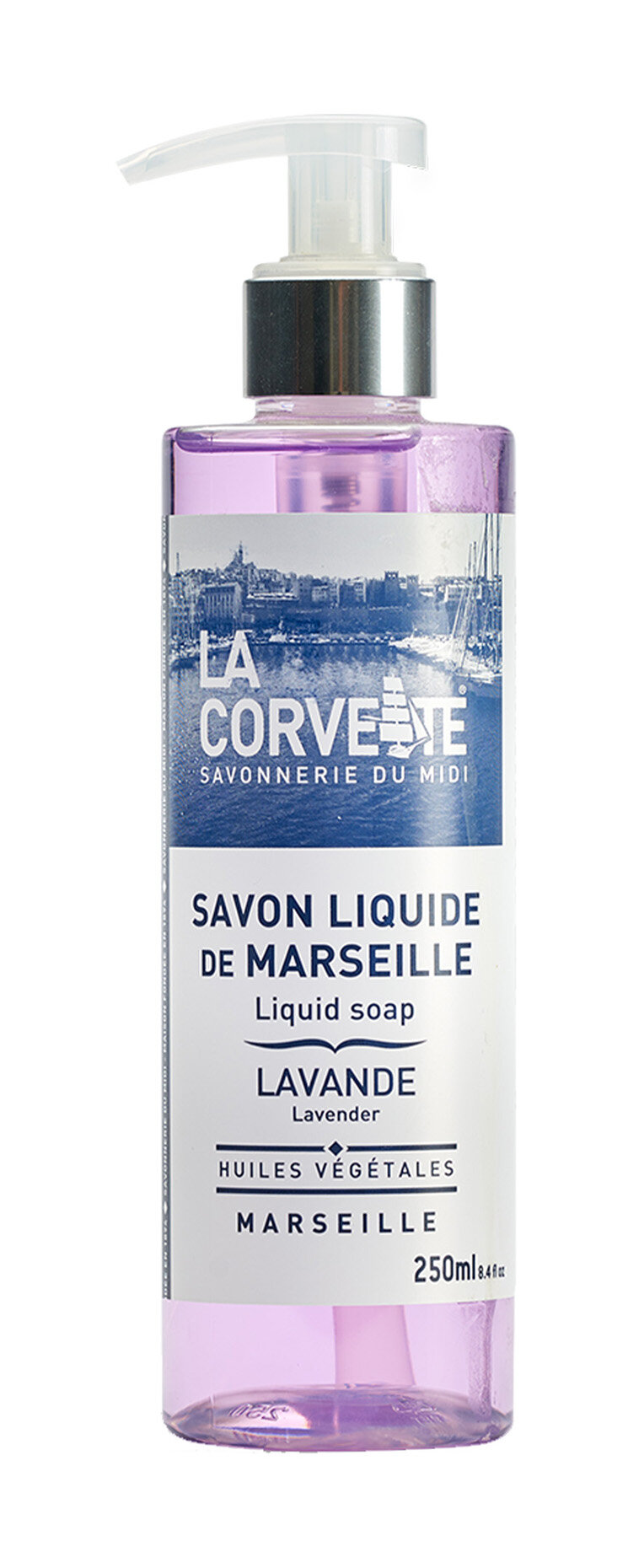 LA CORVETTE Жидкое мыло из Марселя Лаванда, 250 мл