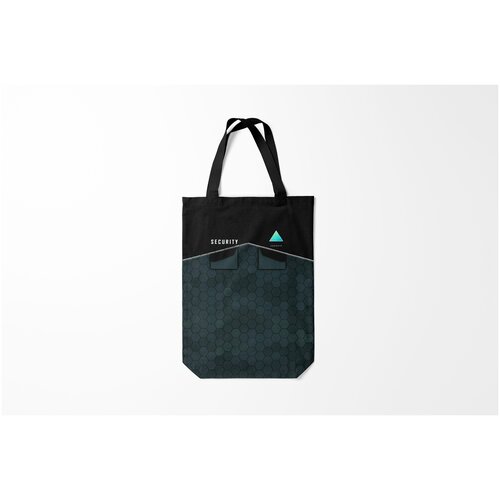 фото Сумка-шоппер / 31х42 см / геймерам / detroit become human security burnettie