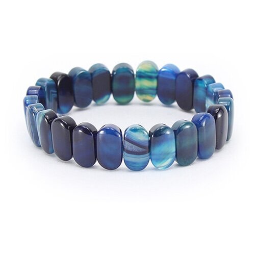 фото Браслет "атика" из натурального синего агата agat77