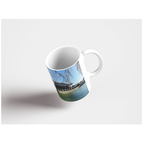 фото Кружка "республика корея, запретный город, gyeonghoeru" 320 мл lotsprints