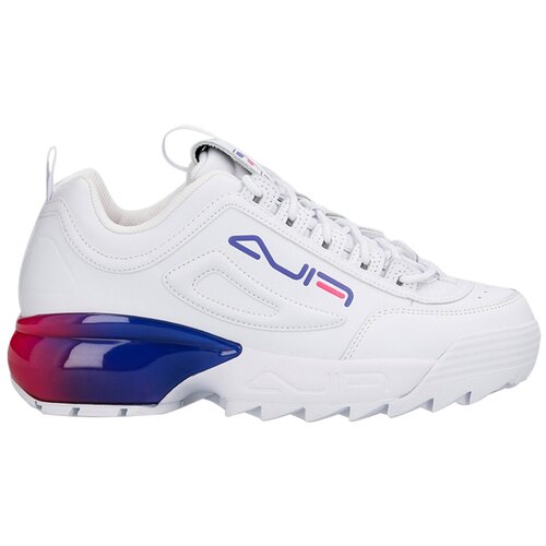 Кроссовки Fila, размер 38 EU, белый кроссовки женские fila disruptor 2a fade white royal blue magenta 38 5 eu