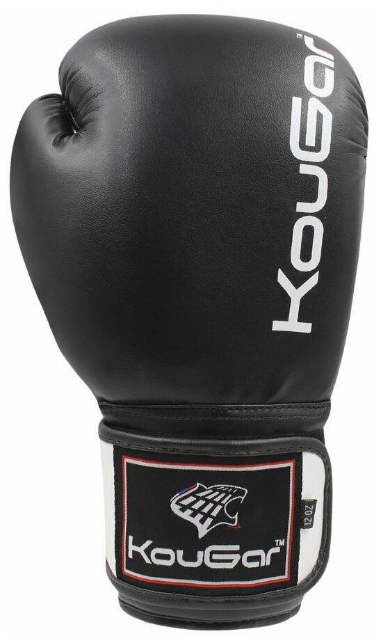 Перчатки боксерские Kougar Ko400-6, 6oz, черный