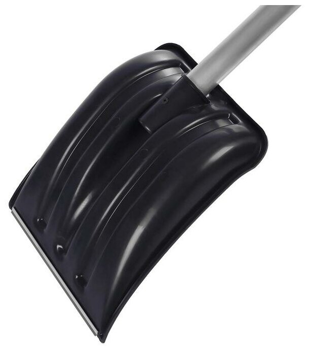 Лопата автомобильная, ковш 240 × 300 мм, с алюминиевой планкой, с алюминиевым черенком, с ручкой - фотография № 5