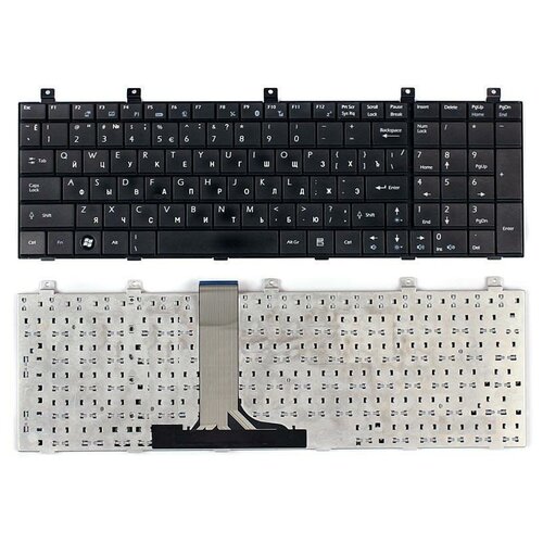 Клавиатура для MSI GE600 черная