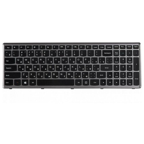 Клавиатура для ноутбука Lenovo U510 Z710 P/n: 25-205530, 25205530, T6A1-RU, 9Z. N8RSC. C0R клавиатура для ноутбука lenovo s206 s110 p n 25 201761 25201761 9z n7zsu 00r nsk bd0su