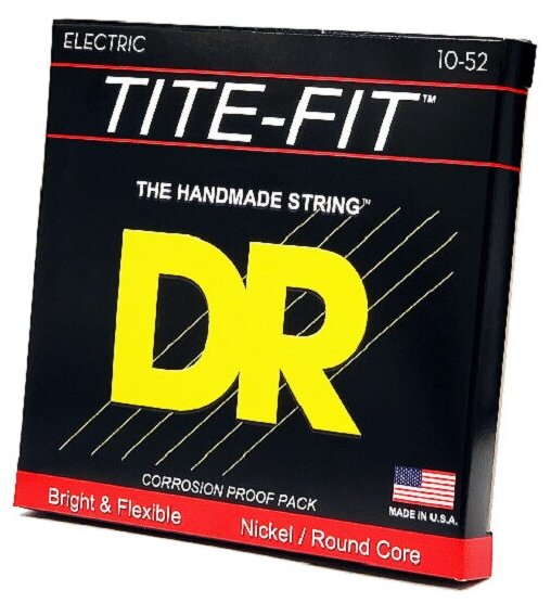 Струны для электрогитар DR МН-10 TITE-FIT