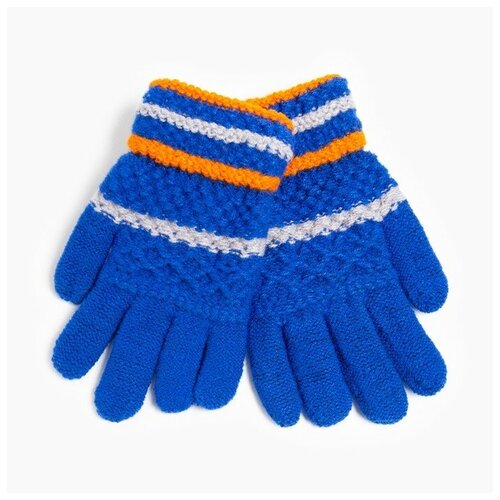 фото Перчатки детские а.s 2164-m (mix), цвет я.синий, размер 15 (7-8 лет) 9147192 rossini